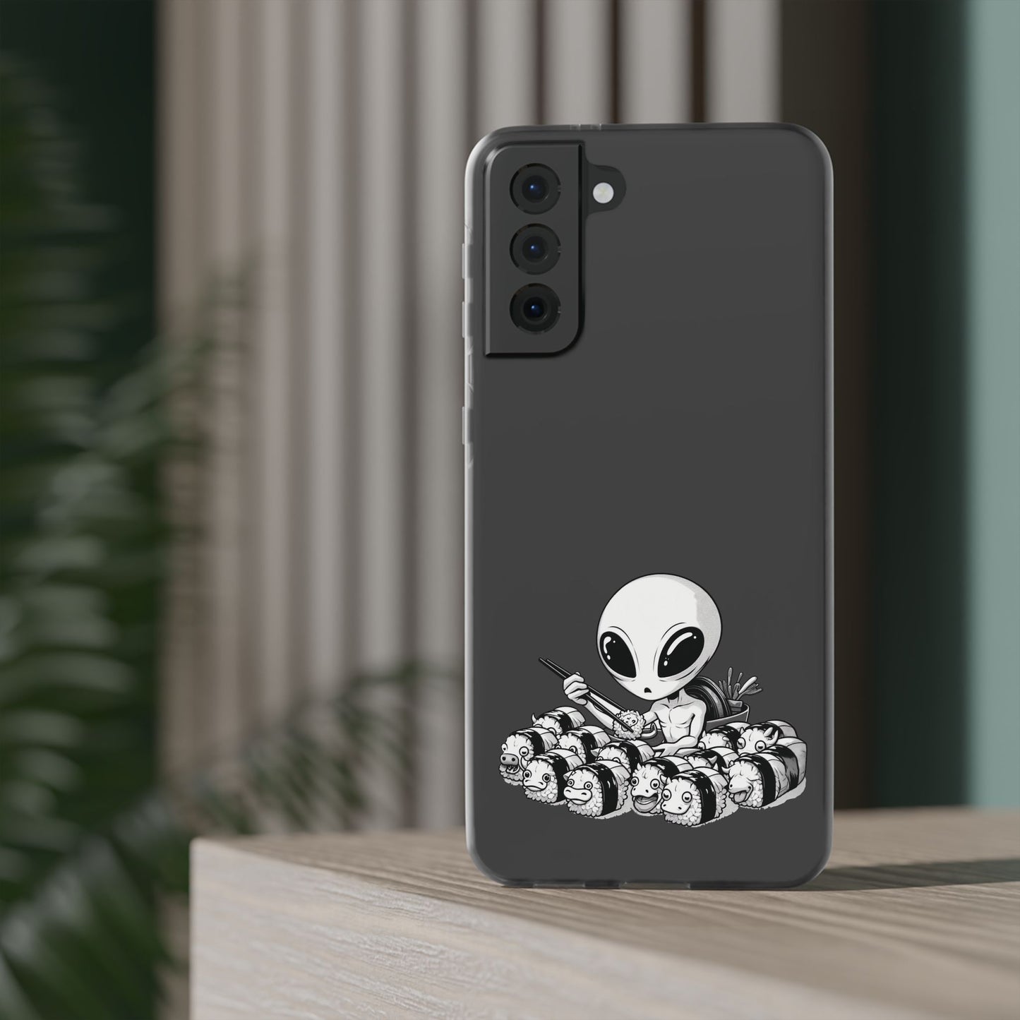 Samsung Flexi Cases | Alien Moar Sushi
