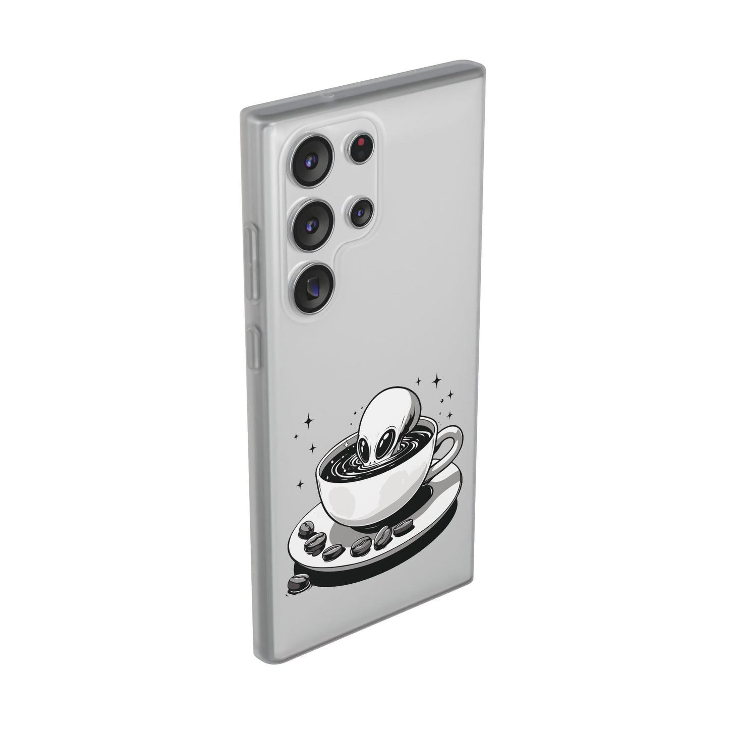 Samsung Flexi Cases | Alien in Coffee