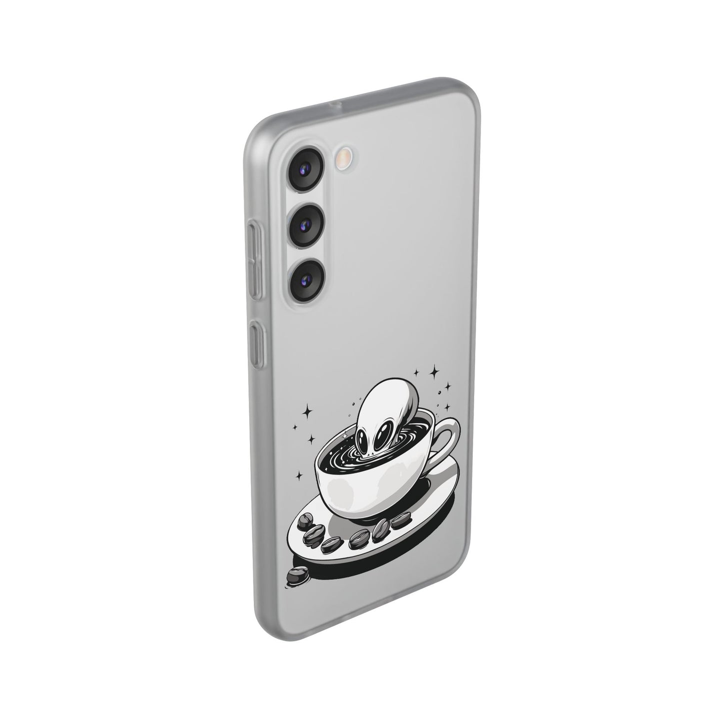 Samsung Flexi Cases | Alien in Coffee