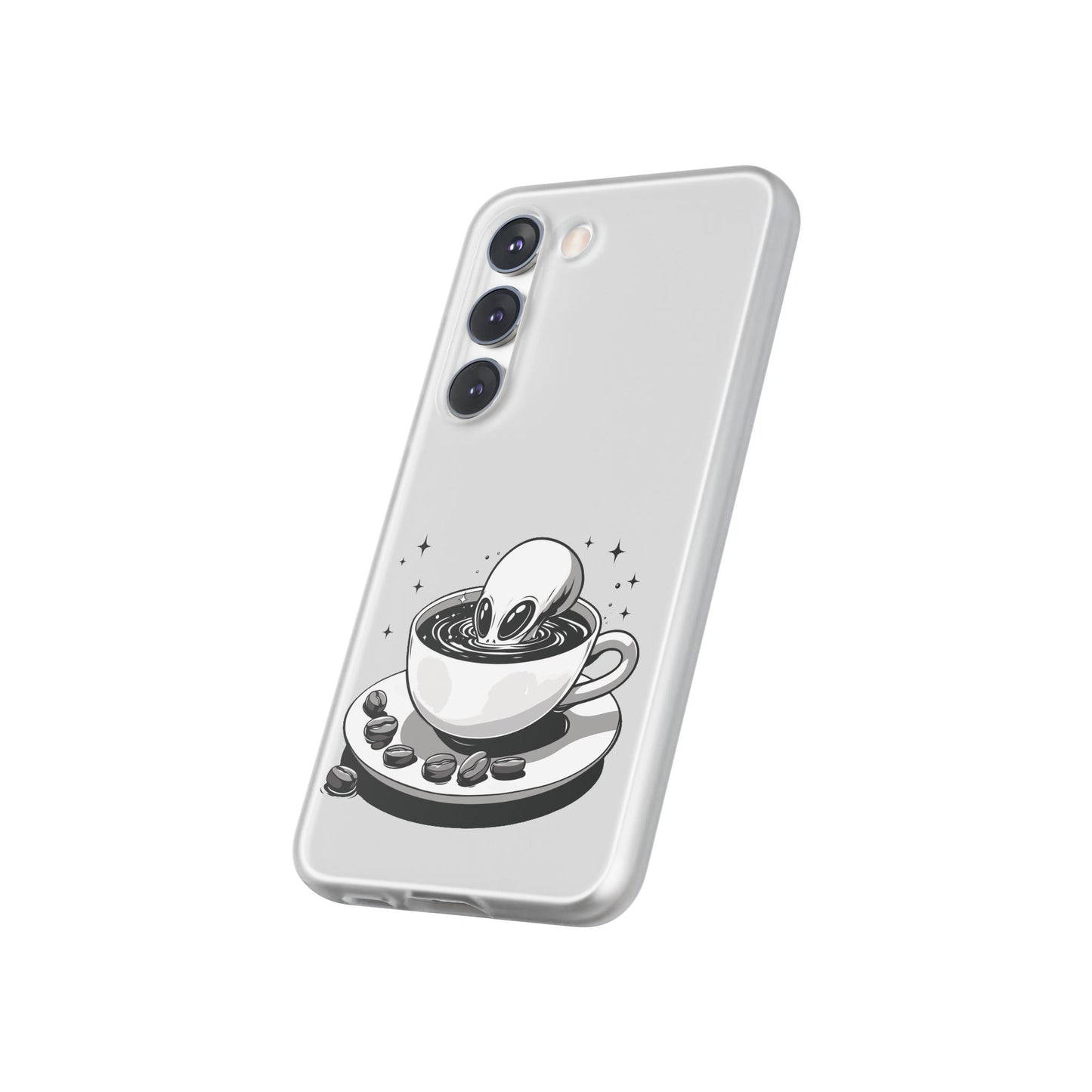 Samsung Flexi Cases | Alien in Coffee
