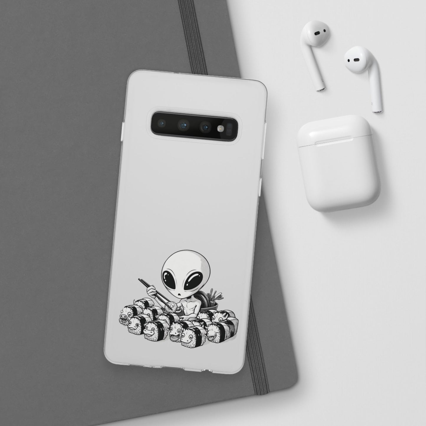 Samsung Flexi Cases | Alien Moar Sushi