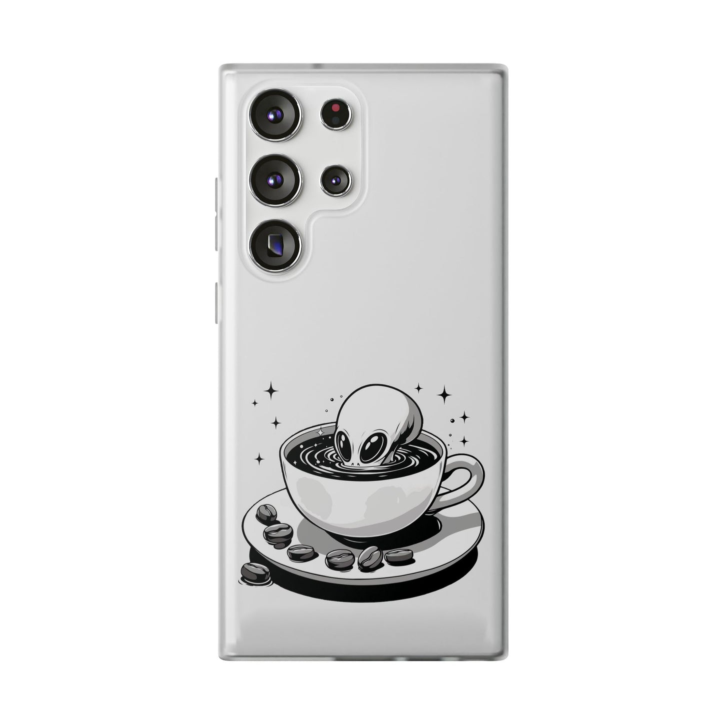 Samsung Flexi Cases | Alien in Coffee