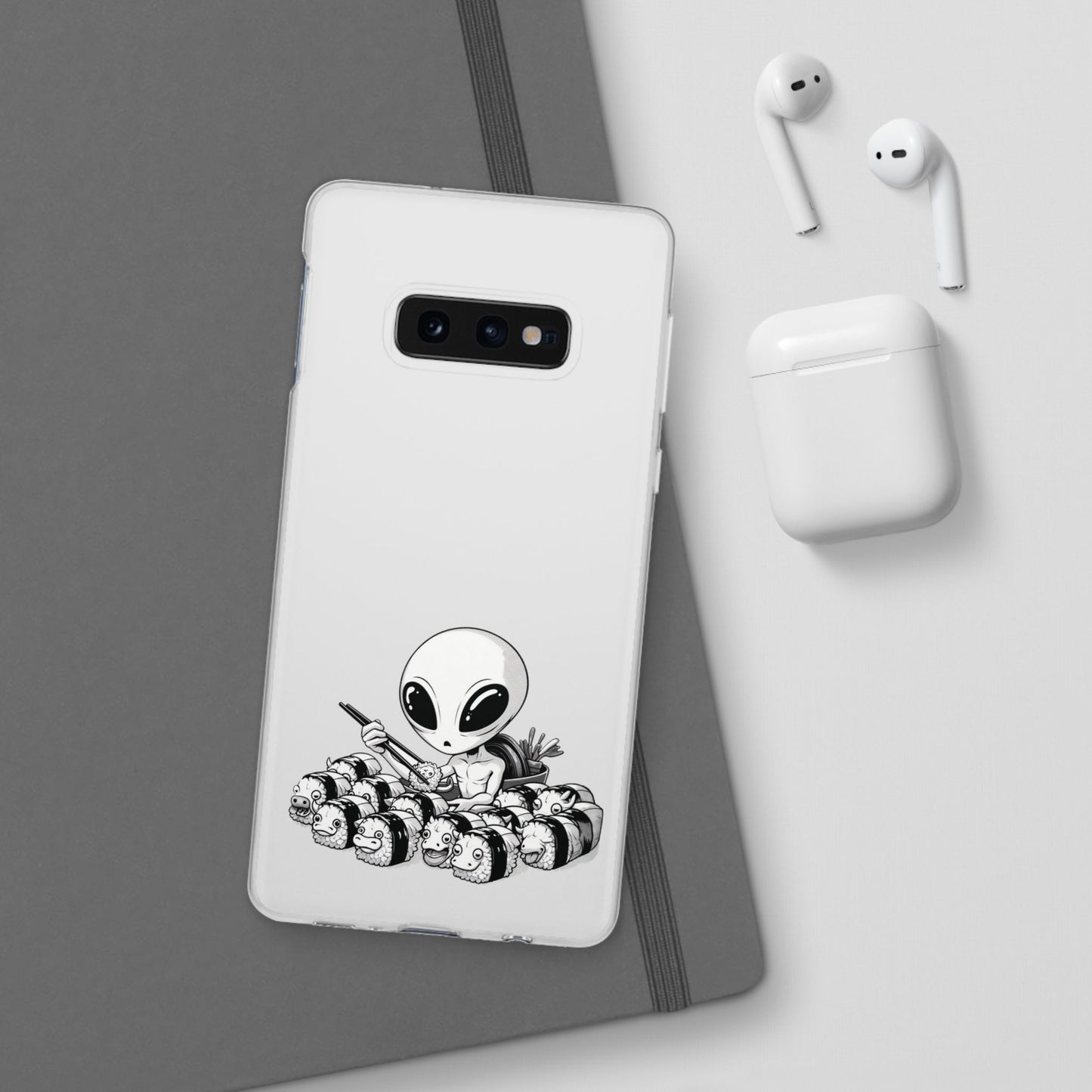 Samsung Flexi Cases | Alien Moar Sushi