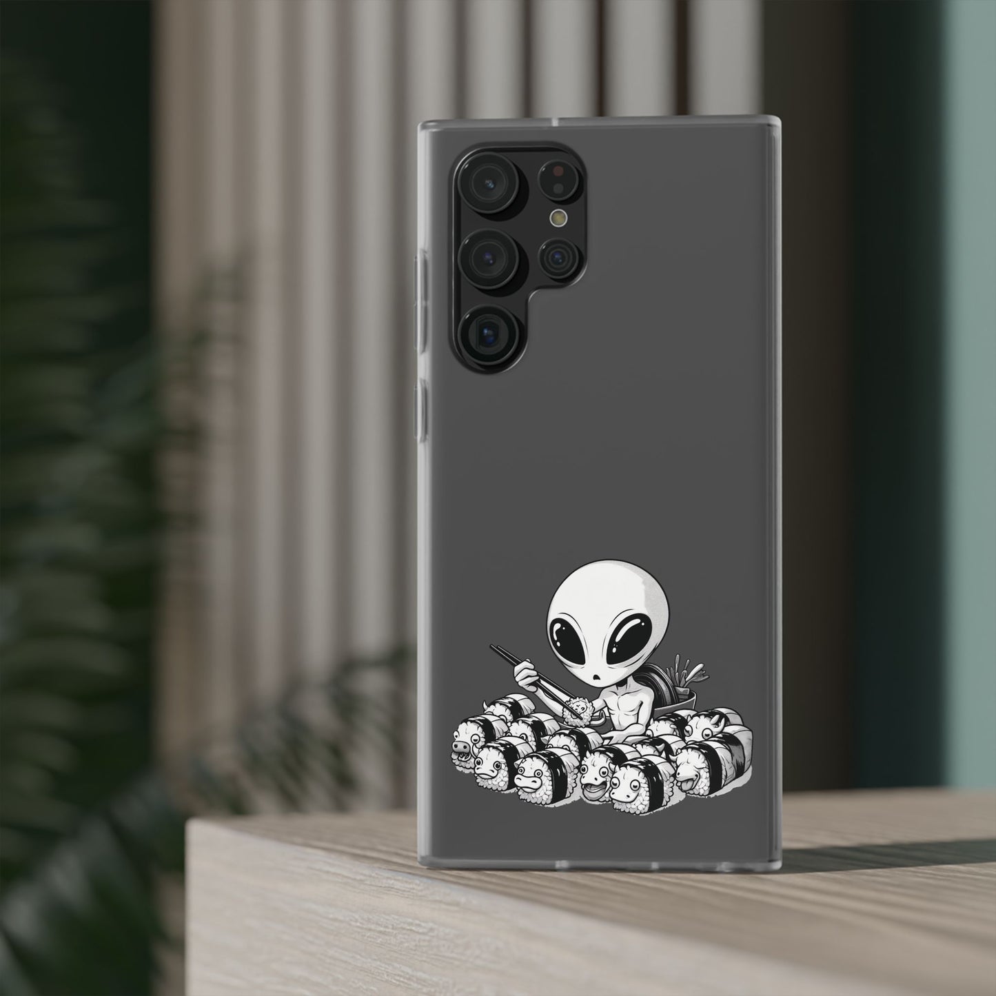 Samsung Flexi Cases | Alien Moar Sushi