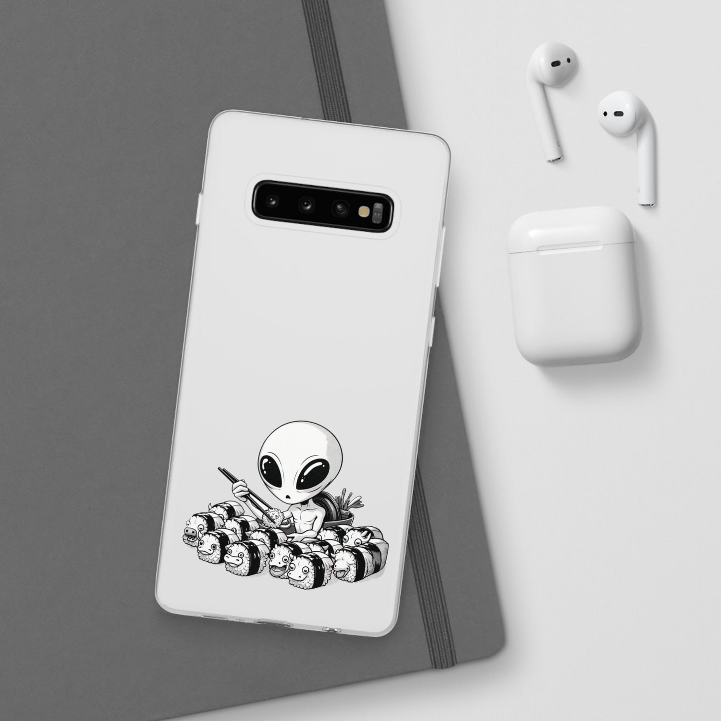 Samsung Flexi Cases | Alien Moar Sushi