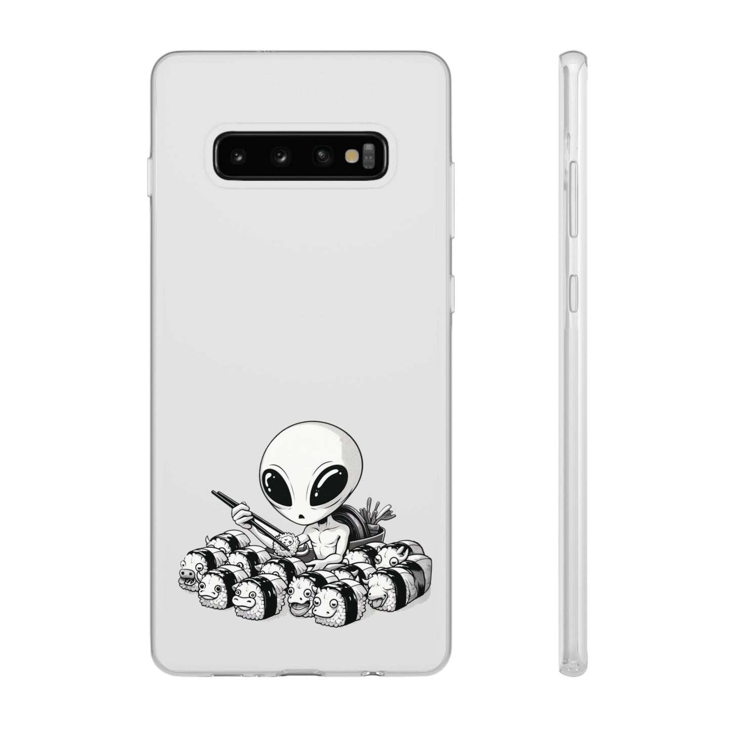 Samsung Flexi Cases | Alien Moar Sushi