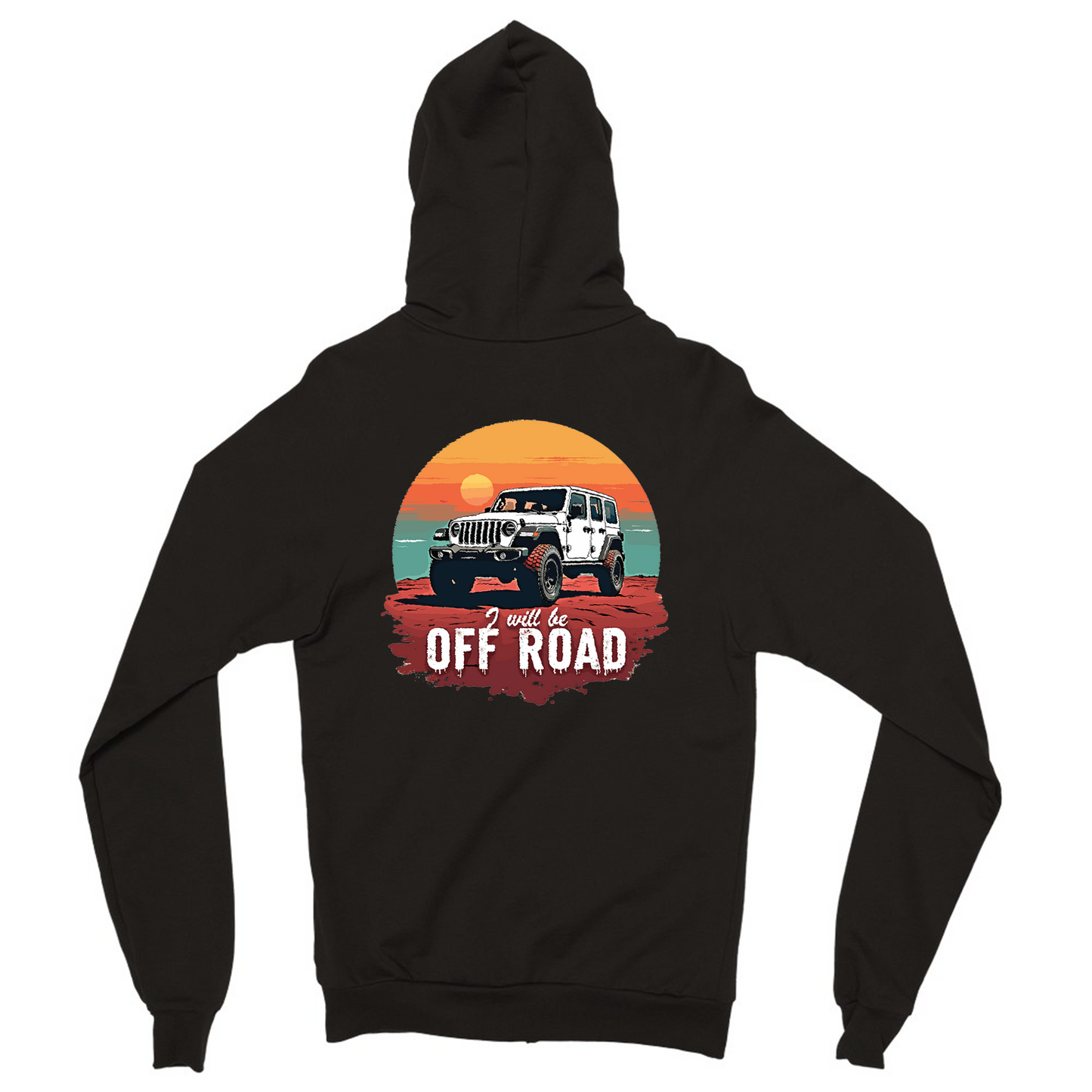 Classic Unisex Zip Hoodie | Off Road - Jeep
