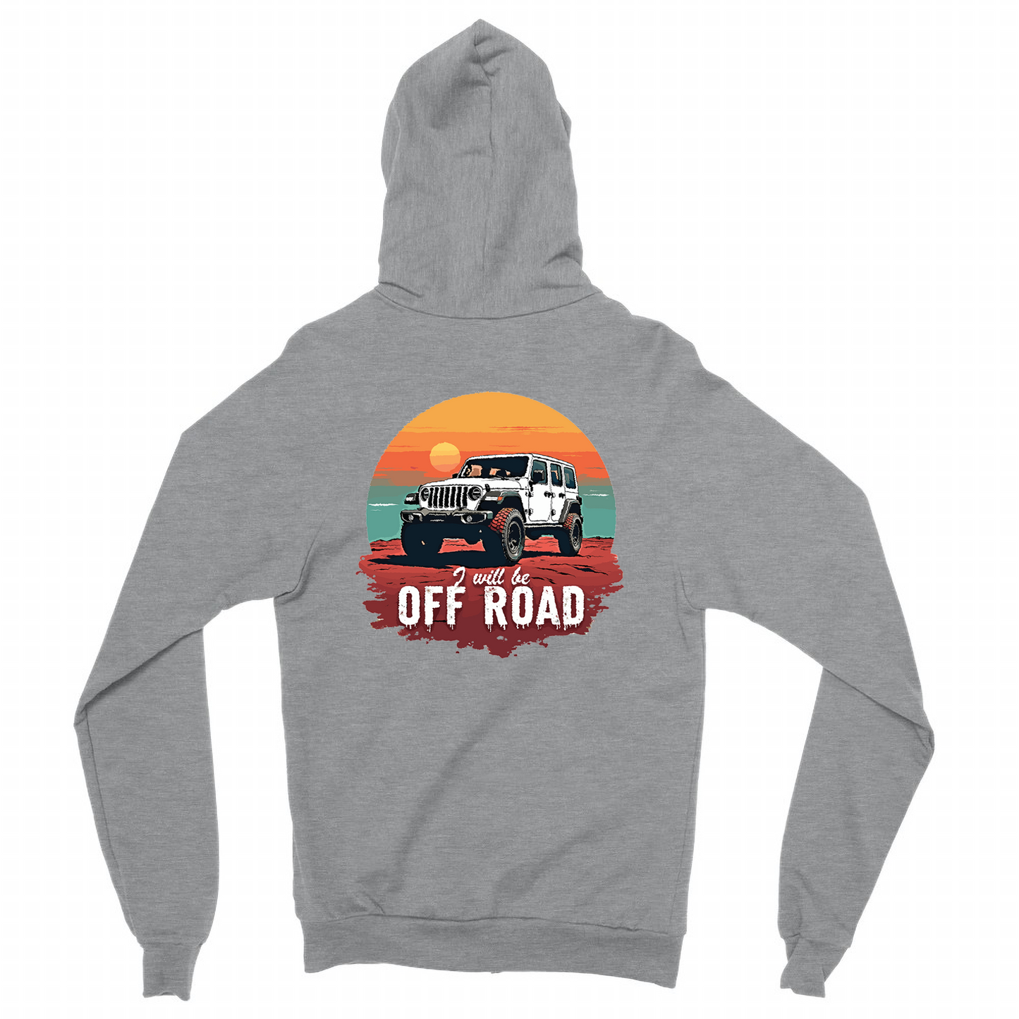 Classic Unisex Zip Hoodie | Off Road - Jeep