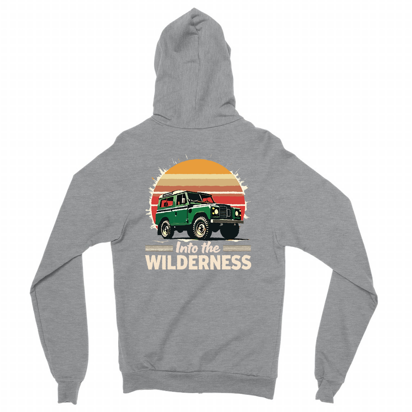 Classic Unisex Zip Hoodie | Off Road - Rover