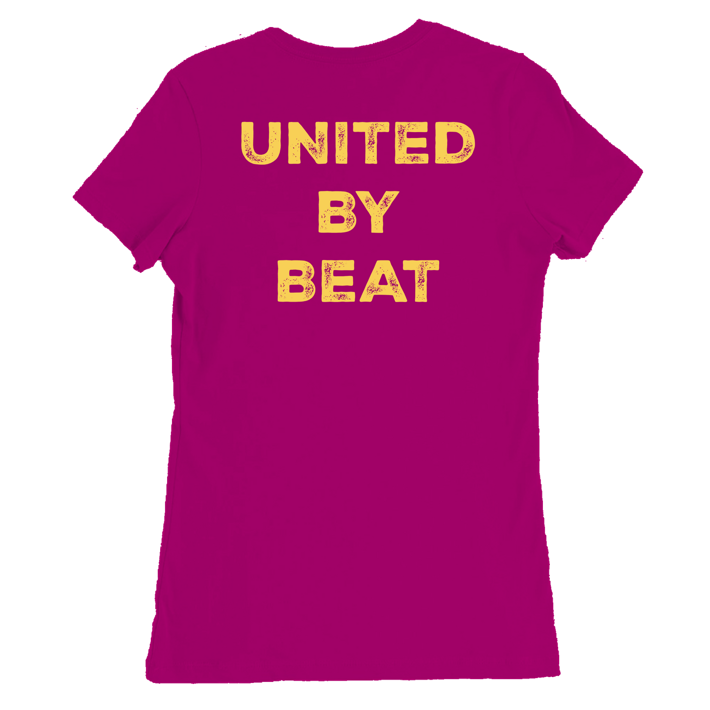 Premium Womens Crewneck T-shirt | House Music - United by Beat