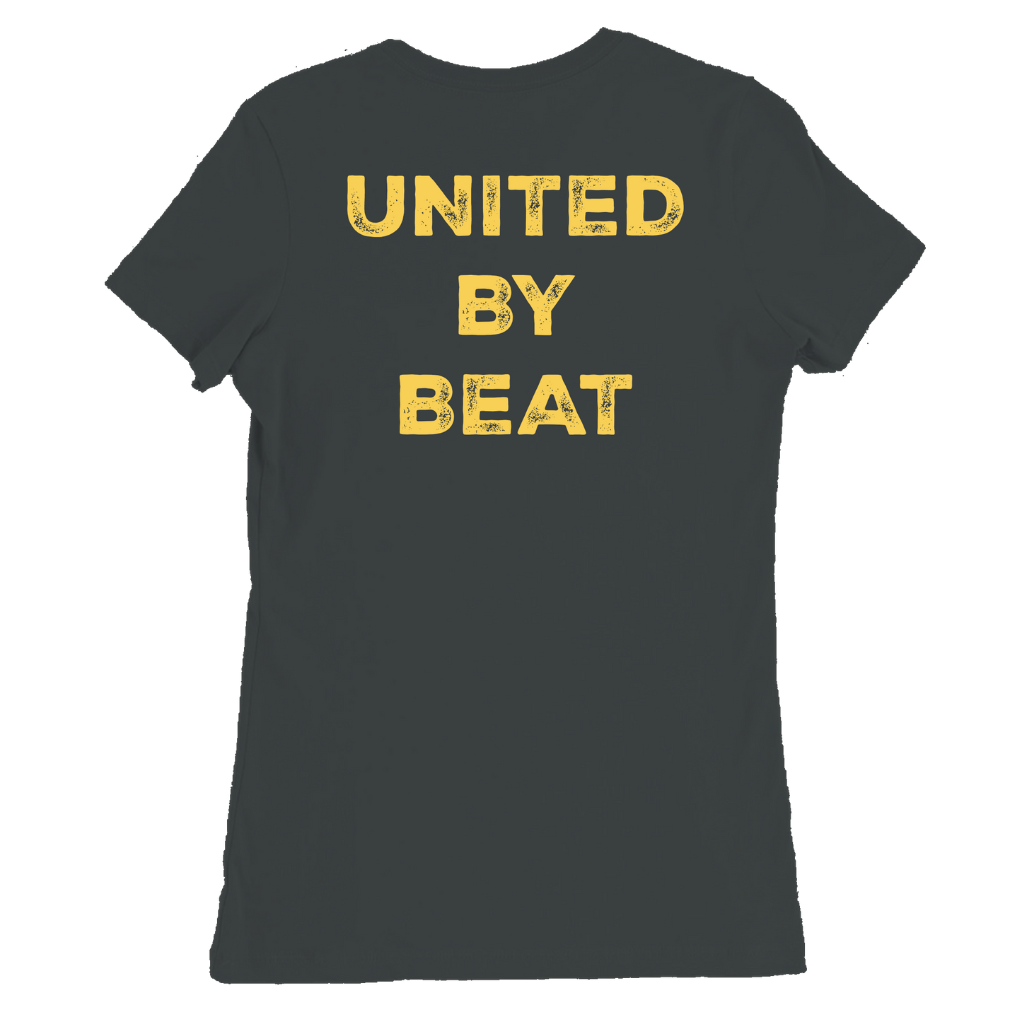 Premium Womens Crewneck T-shirt | House Music - United by Beat