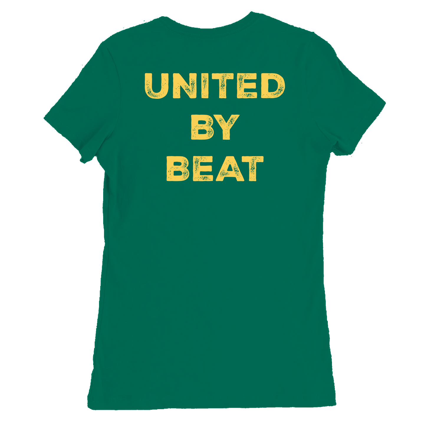 Premium Womens Crewneck T-shirt | House Music - United by Beat
