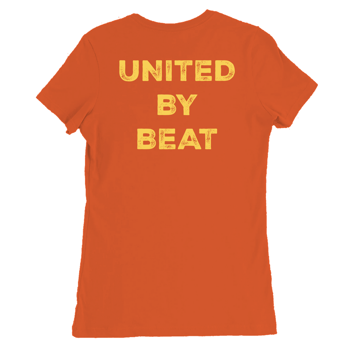 Premium Womens Crewneck T-shirt | House Music - United by Beat