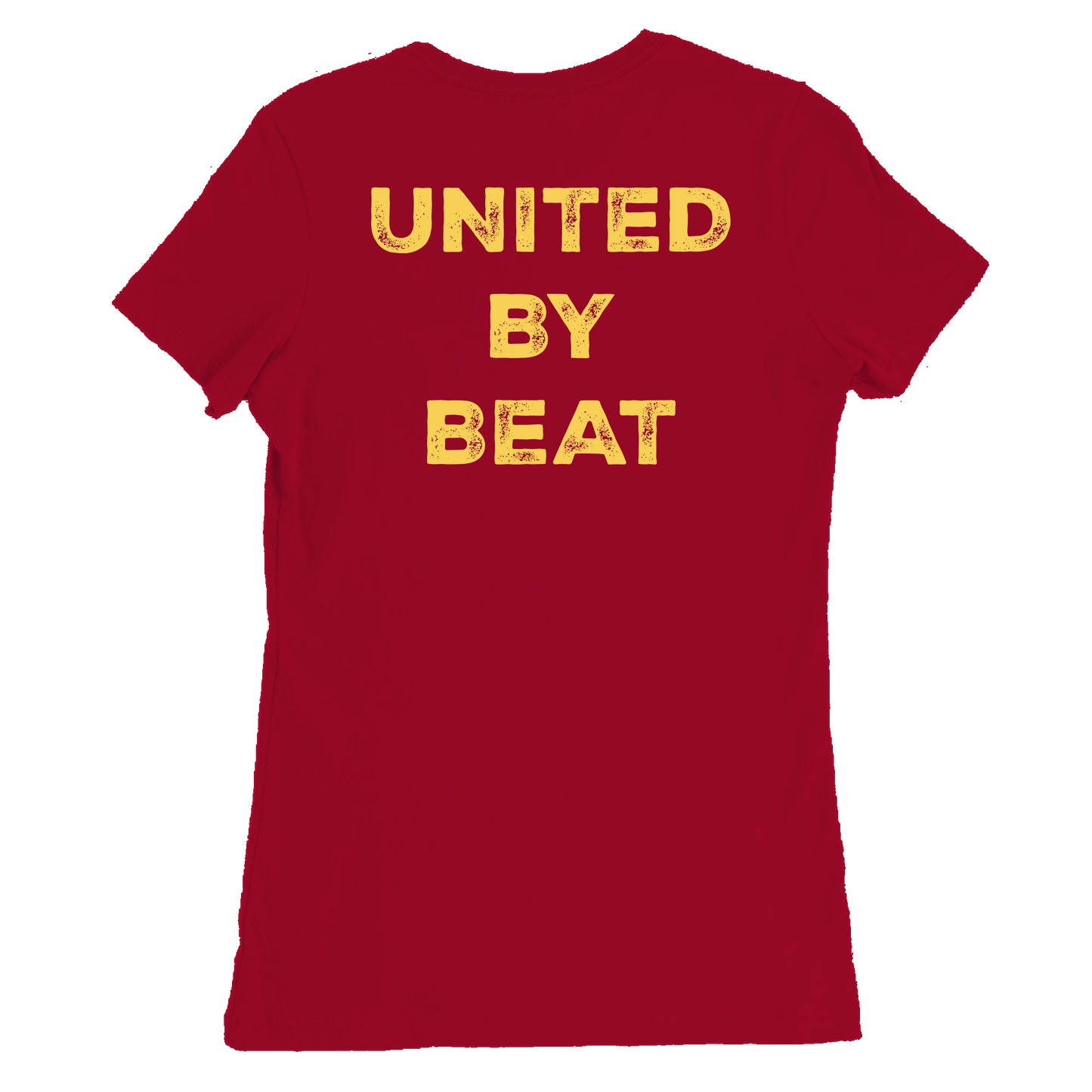 Premium Womens Crewneck T-shirt | House Music - United by Beat
