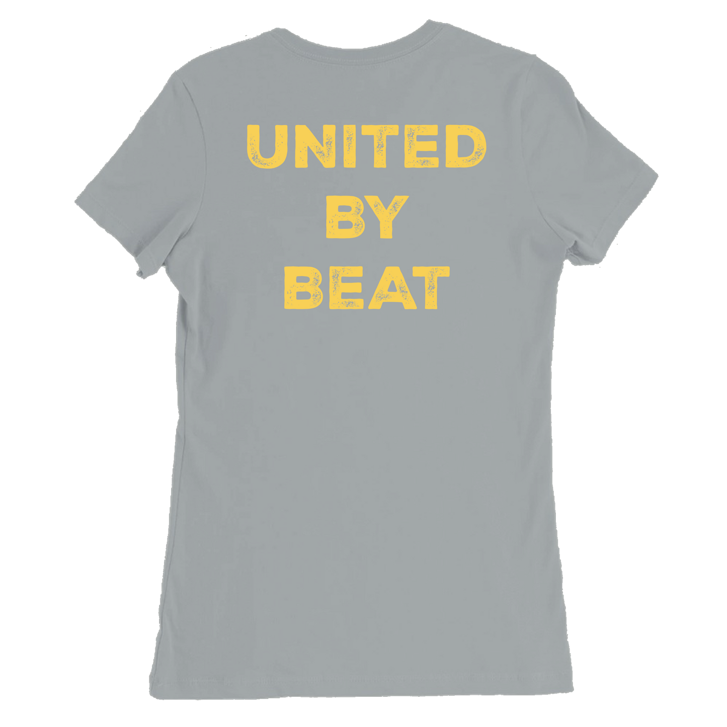 Premium Womens Crewneck T-shirt | House Music - United by Beat