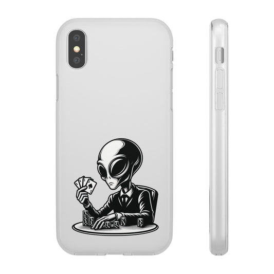 iPhone Flexi Cases | Alien Poker