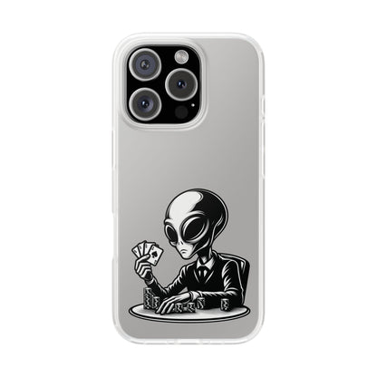 iPhone Flexi Cases | Alien Poker