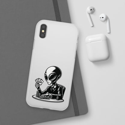 iPhone Flexi Cases | Alien Poker