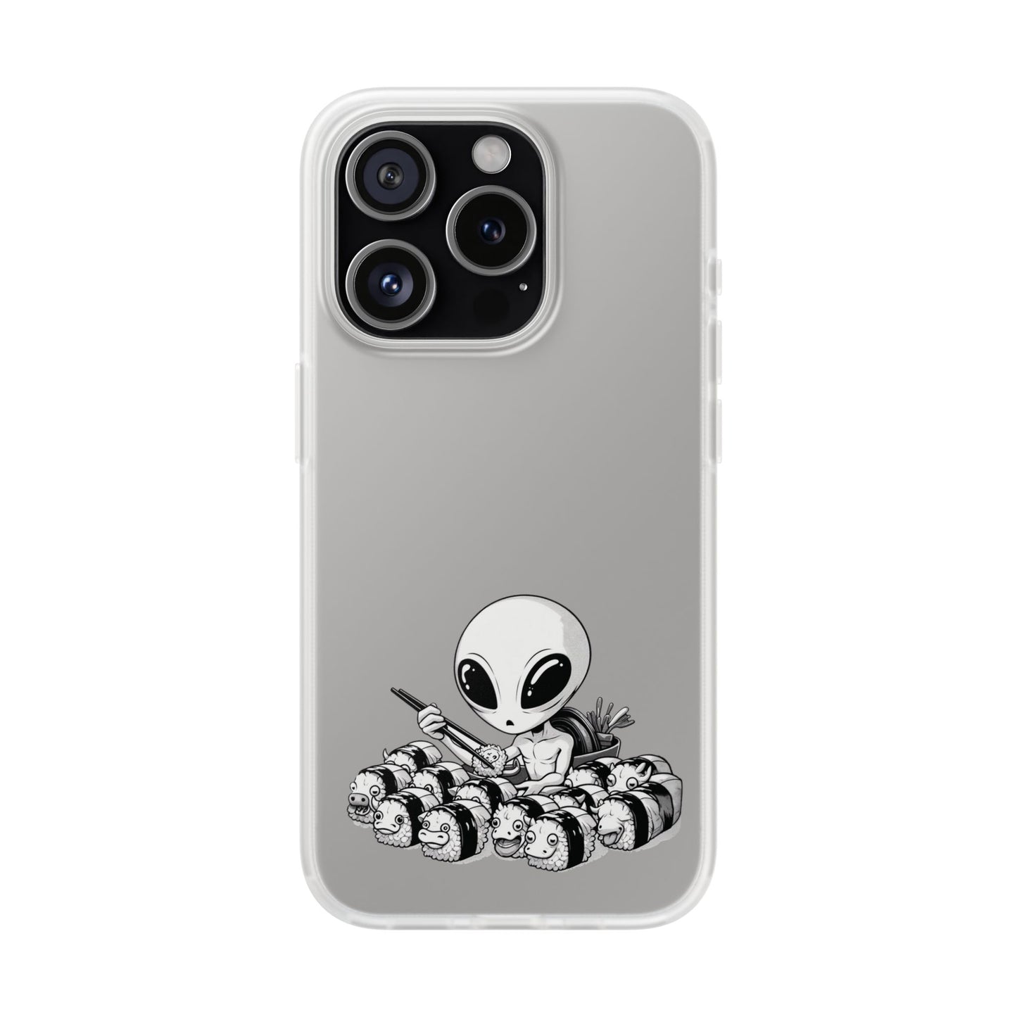 iPhone Flexi Cases | Alien Moar Sushi