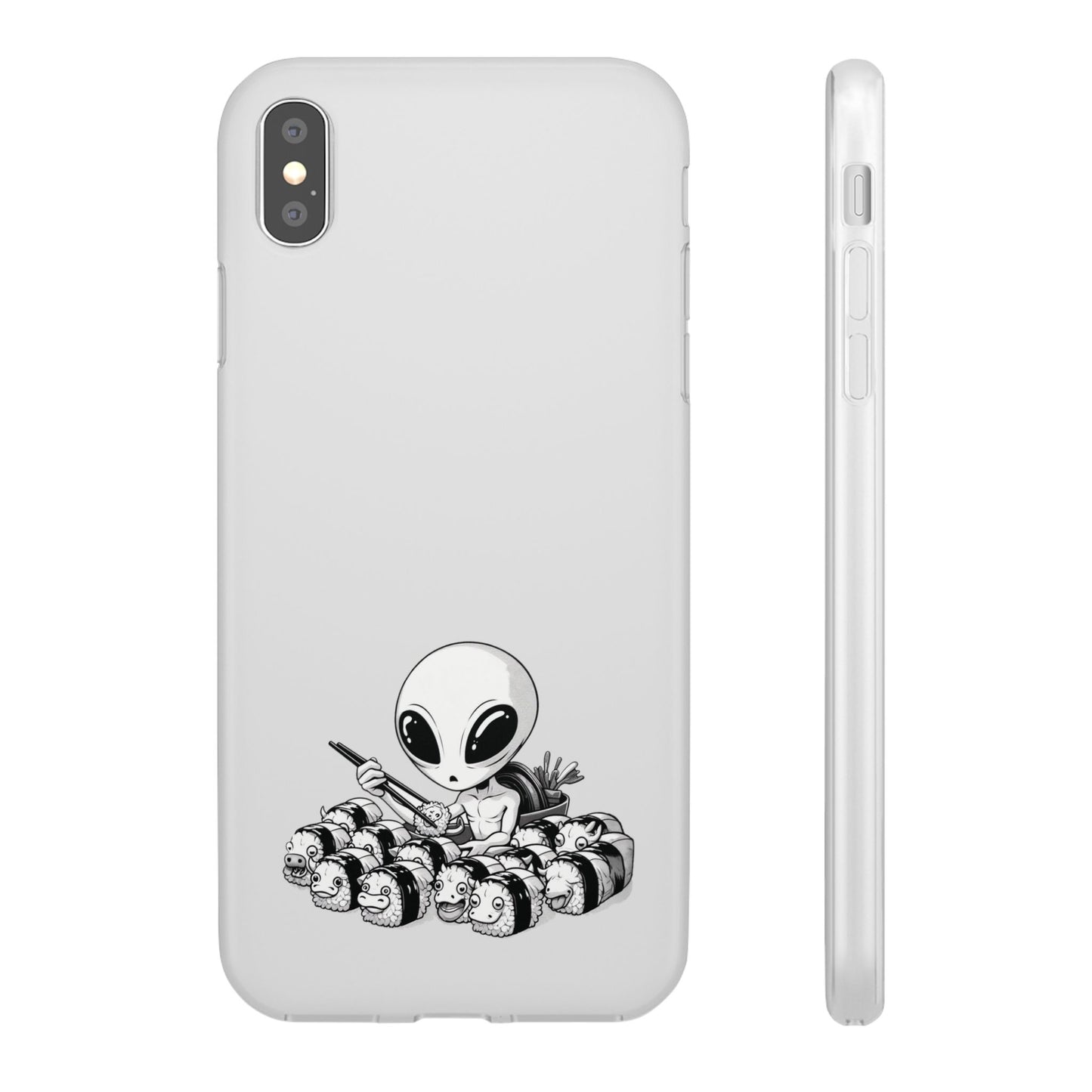 iPhone Flexi Cases | Alien Moar Sushi