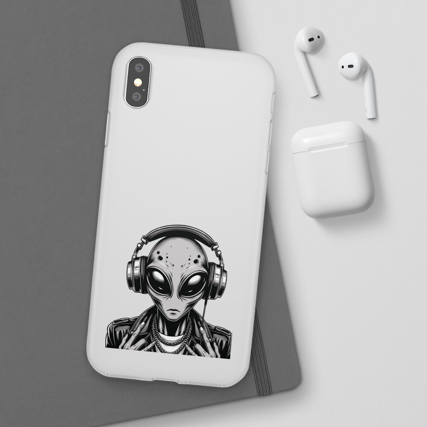 iPhone Flexi Cases | Alien DJ