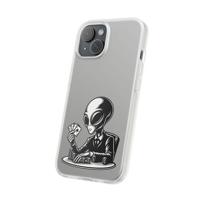 iPhone Flexi Cases | Alien Poker