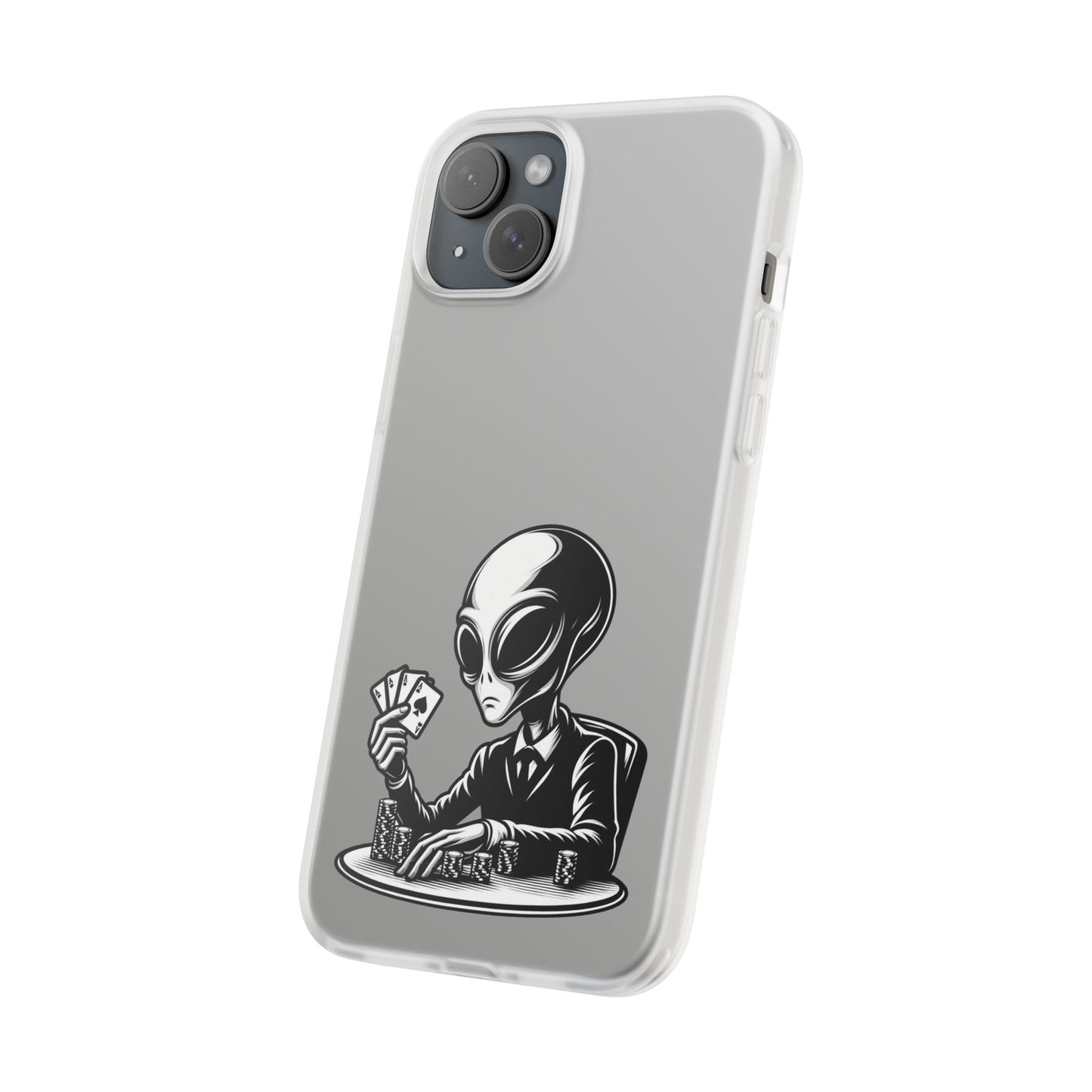 iPhone Flexi Cases | Alien Poker