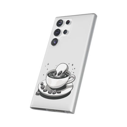 Samsung Flexi Cases | Alien in Coffee