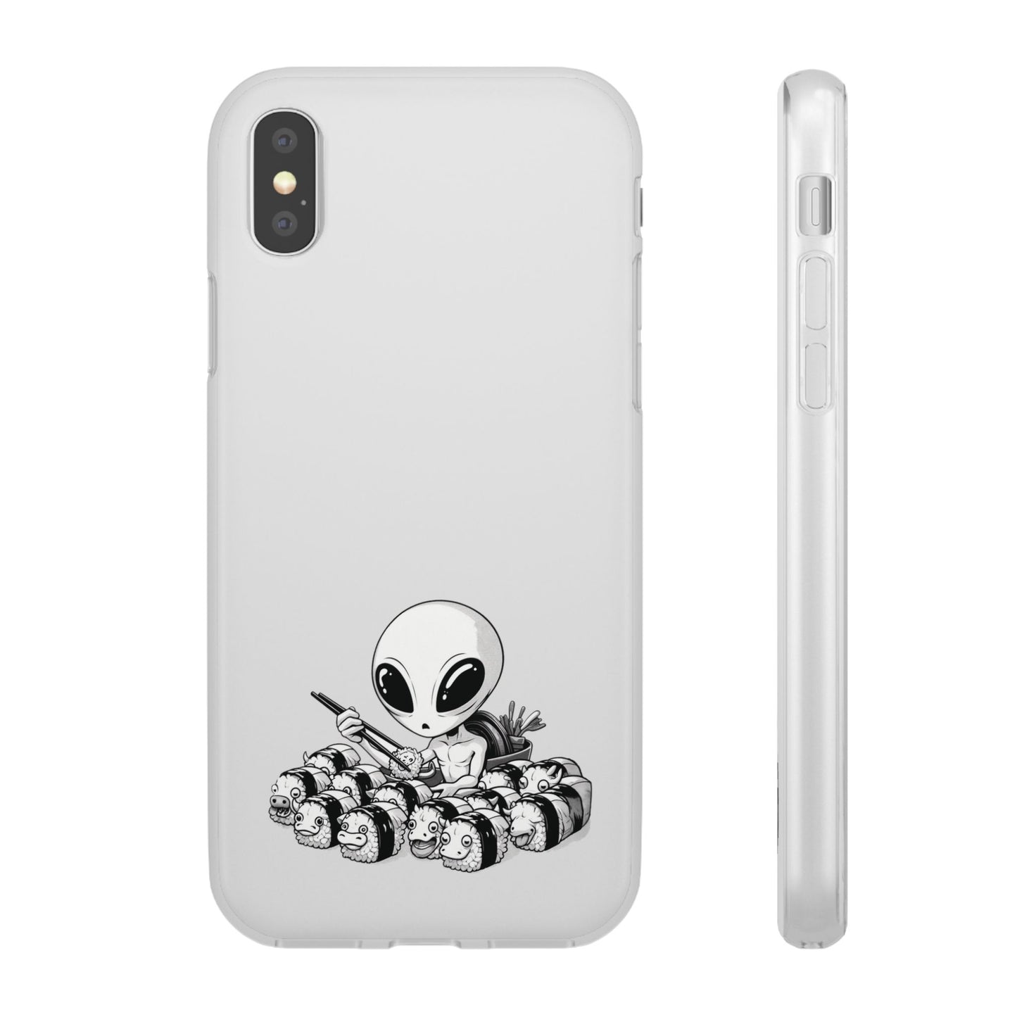 iPhone Flexi Cases | Alien Moar Sushi