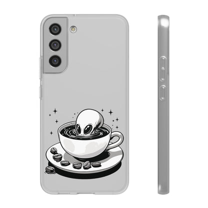 Samsung Flexi Cases | Alien in Coffee