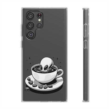 Samsung Flexi Cases | Alien in Coffee