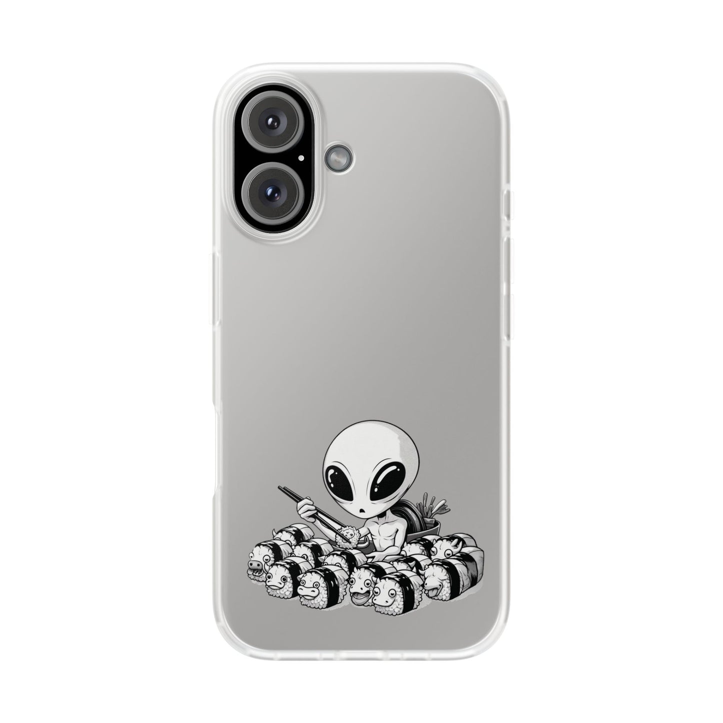 iPhone Flexi Cases | Alien Moar Sushi