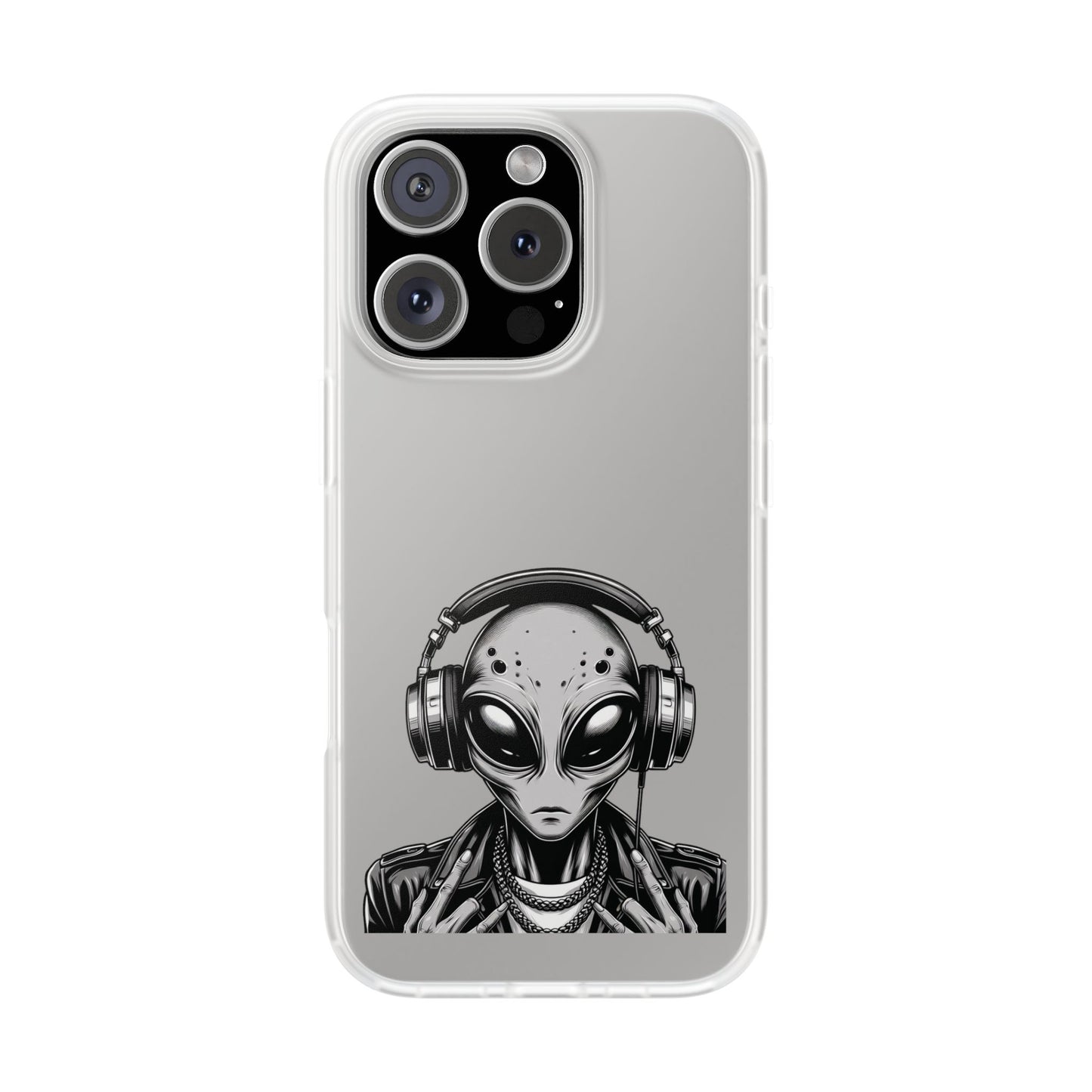 iPhone Flexi Cases | Alien DJ