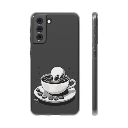 Samsung Flexi Cases | Alien in Coffee