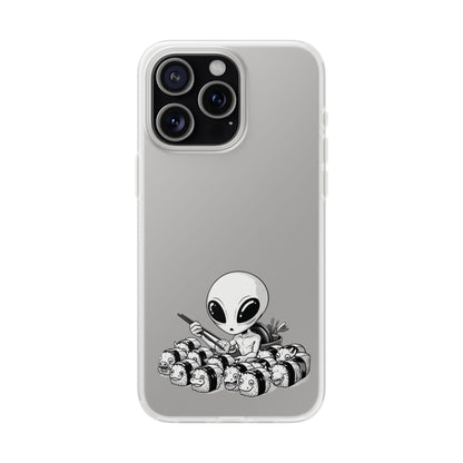 iPhone Flexi Cases | Alien Moar Sushi