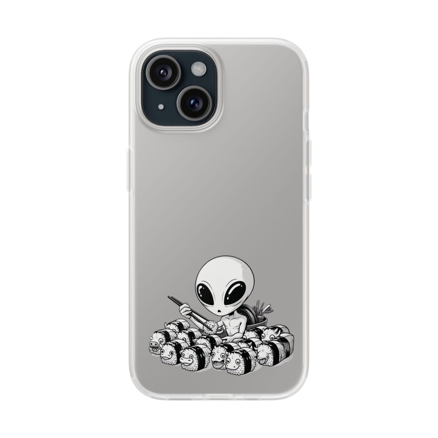 iPhone Flexi Cases | Alien Moar Sushi