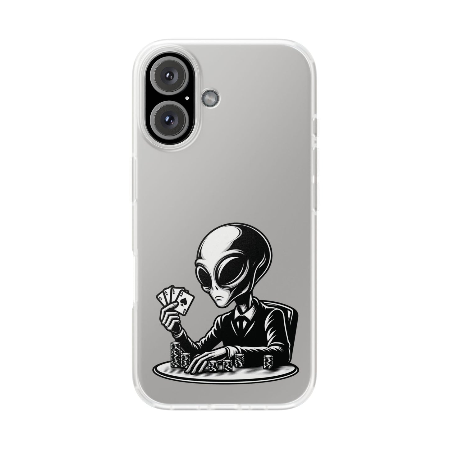 iPhone Flexi Cases | Alien Poker