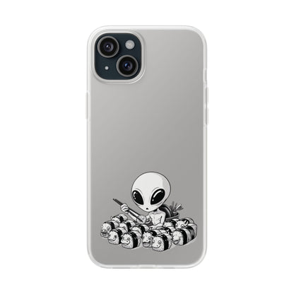 iPhone Flexi Cases | Alien Moar Sushi