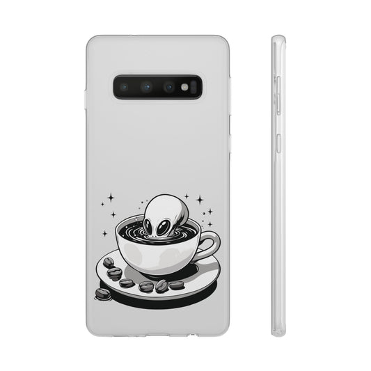 Samsung Flexi Cases | Alien in Coffee