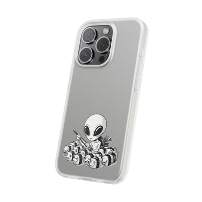 iPhone Flexi Cases | Alien Moar Sushi