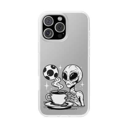 iPhone Flexi Cases | Alien Before Coffee