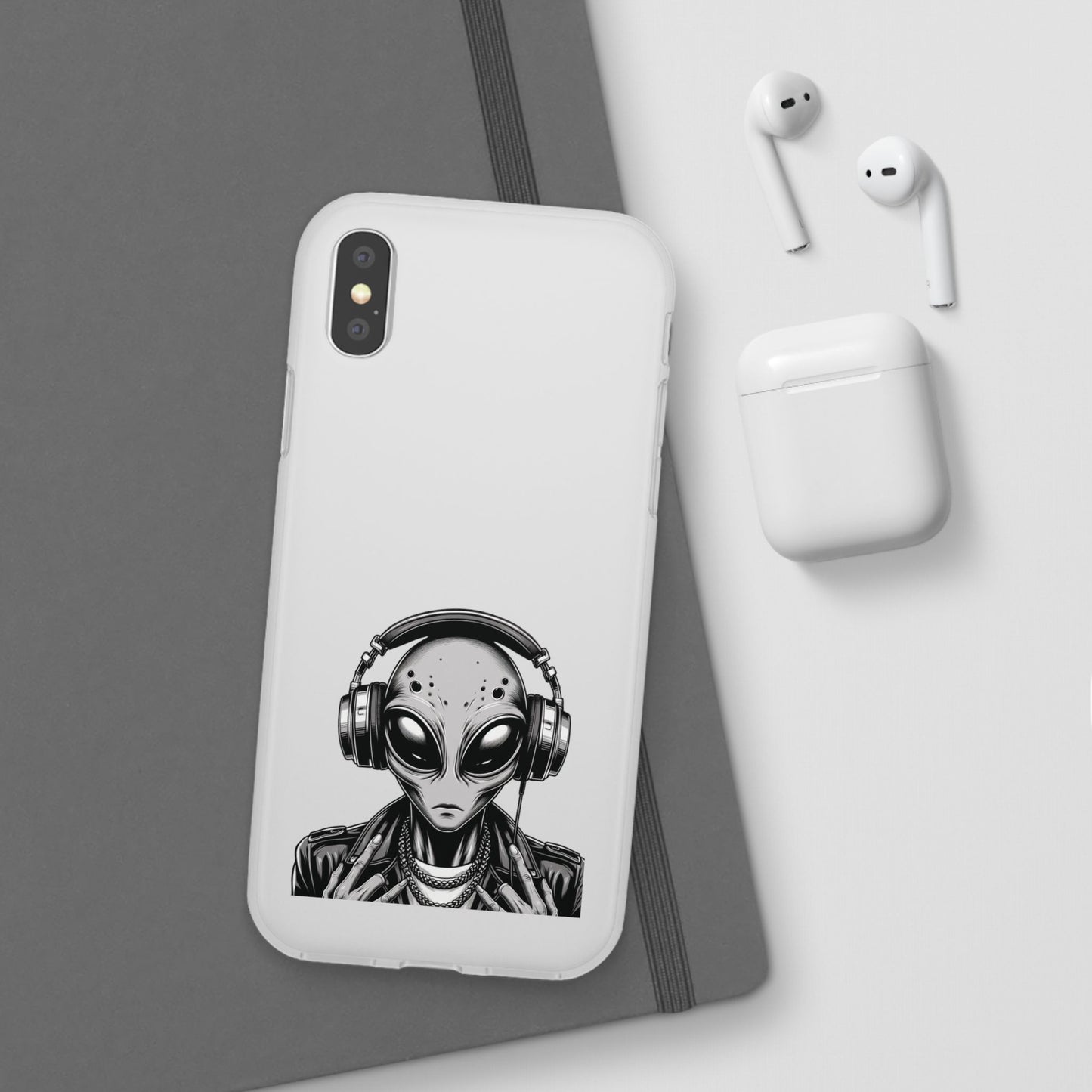 iPhone Flexi Cases | Alien DJ