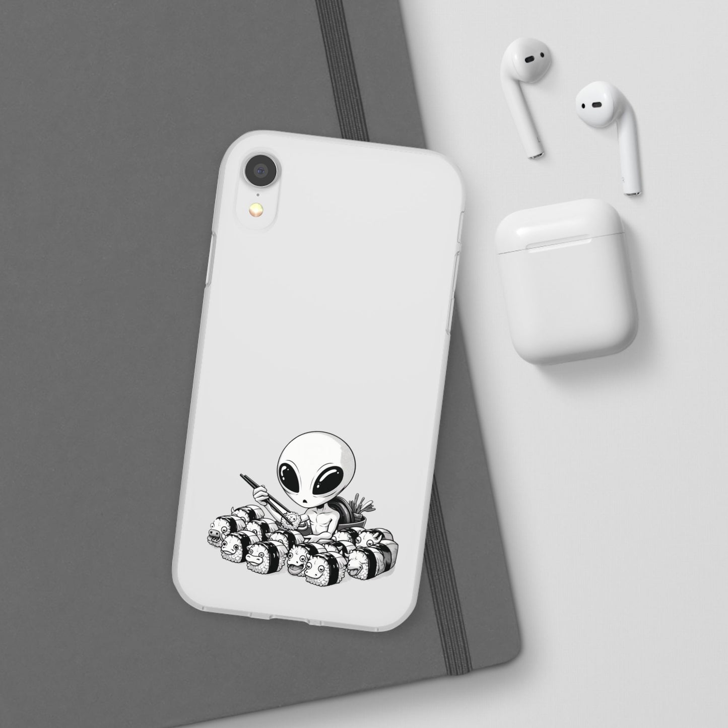 iPhone Flexi Cases | Alien Moar Sushi