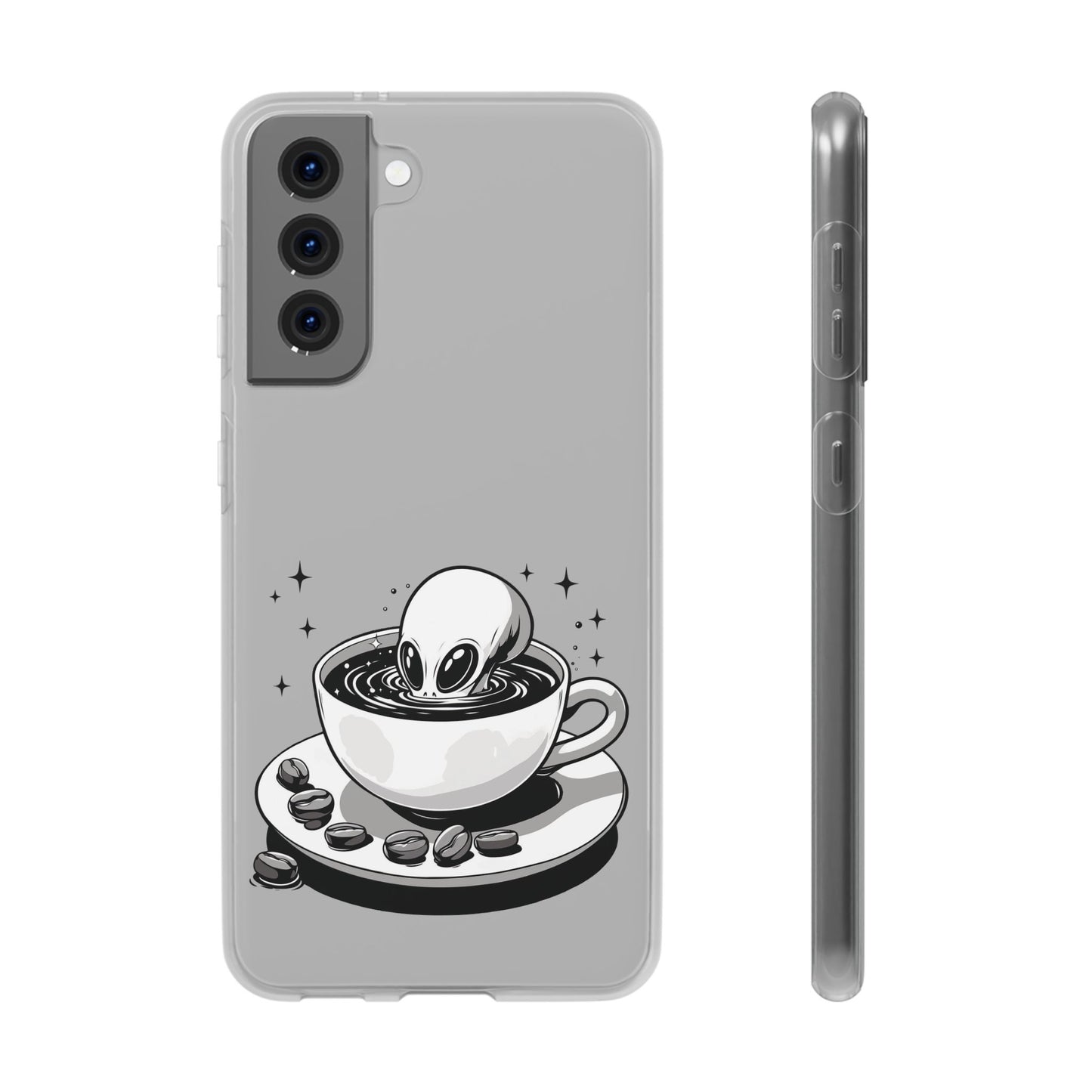 Samsung Flexi Cases | Alien in Coffee