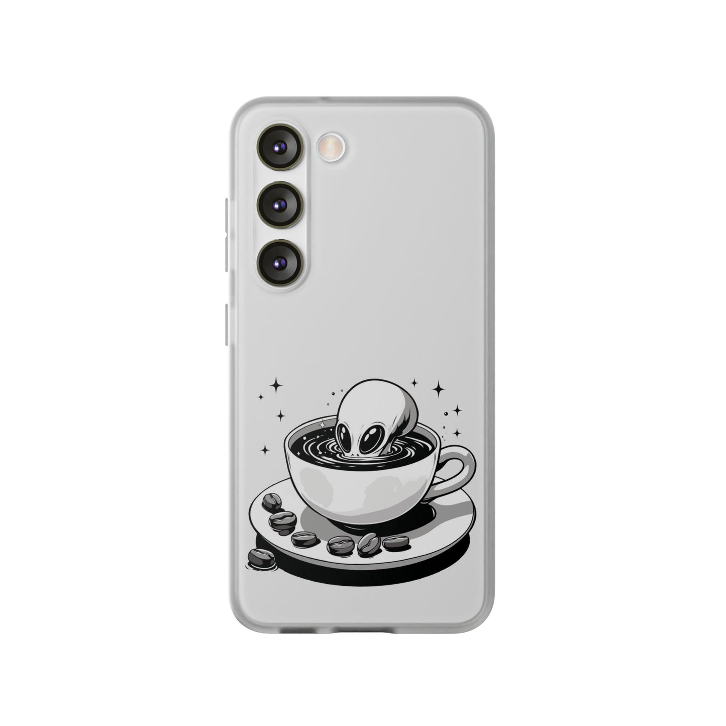 Samsung Flexi Cases | Alien in Coffee