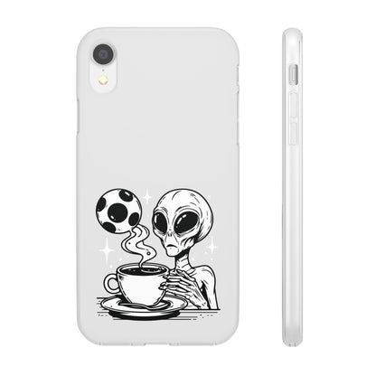 iPhone Flexi Cases | Alien Before Coffee