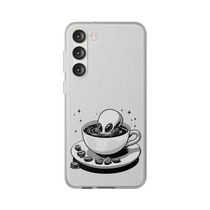 Samsung Flexi Cases | Alien in Coffee