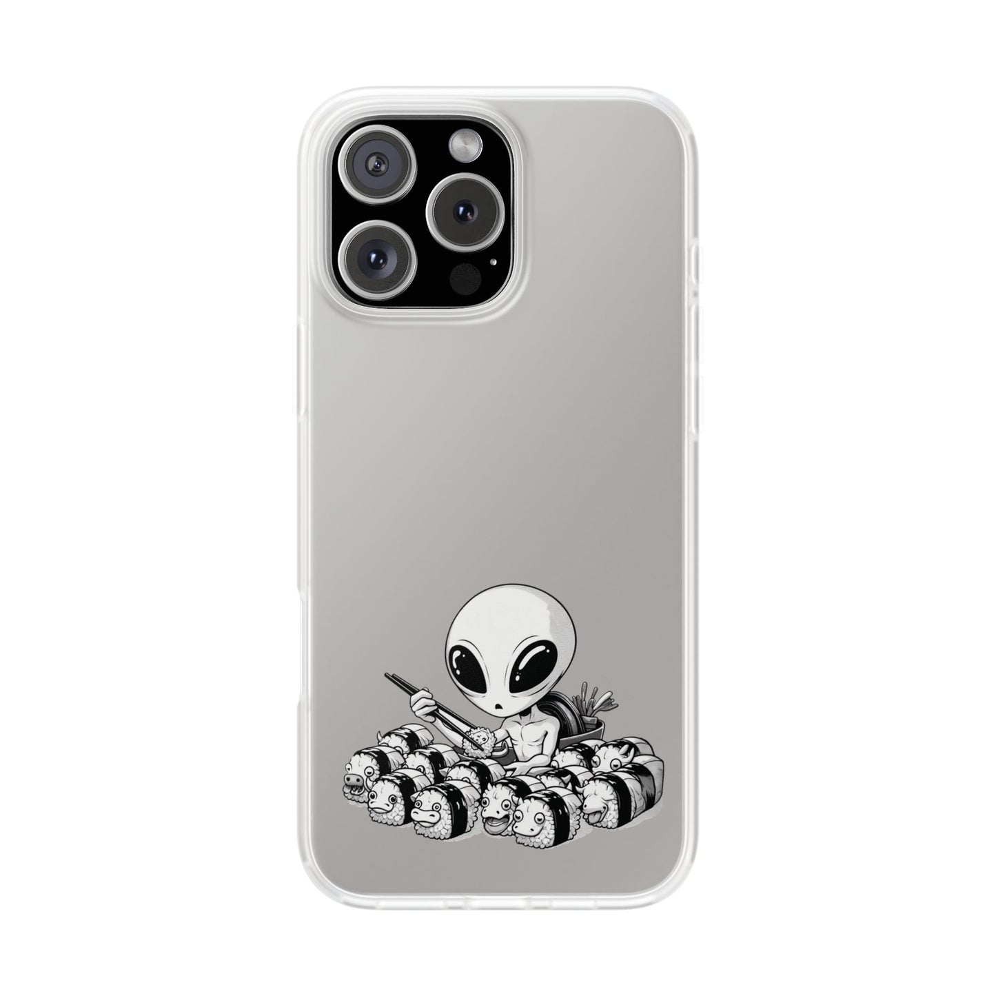 iPhone Flexi Cases | Alien Moar Sushi