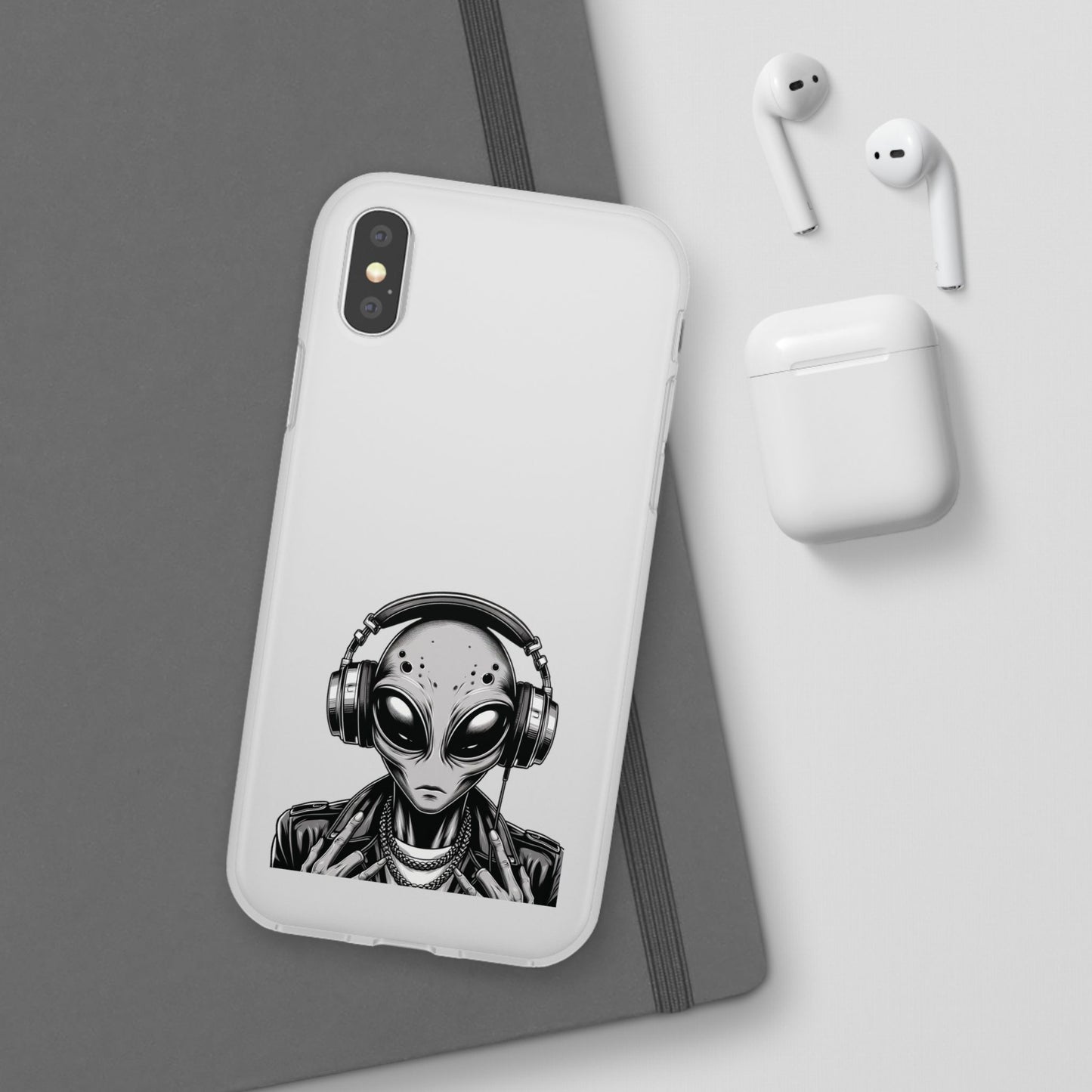 iPhone Flexi Cases | Alien DJ