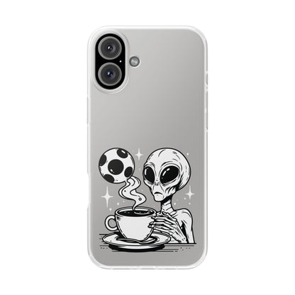 iPhone Flexi Cases | Alien Before Coffee